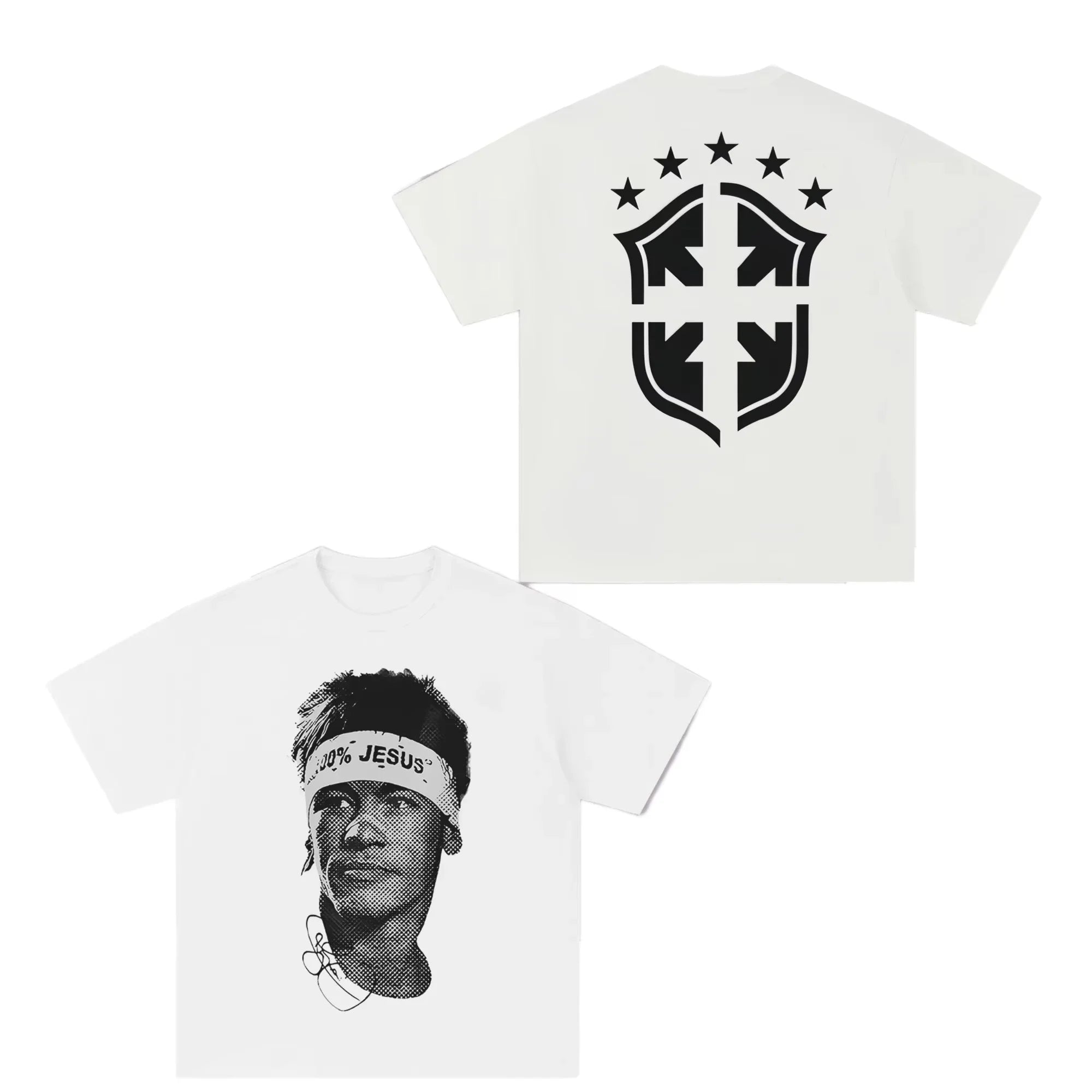 Neymar Graphic Streetwear T-Shirt – 100% Cotton Oversized Tee