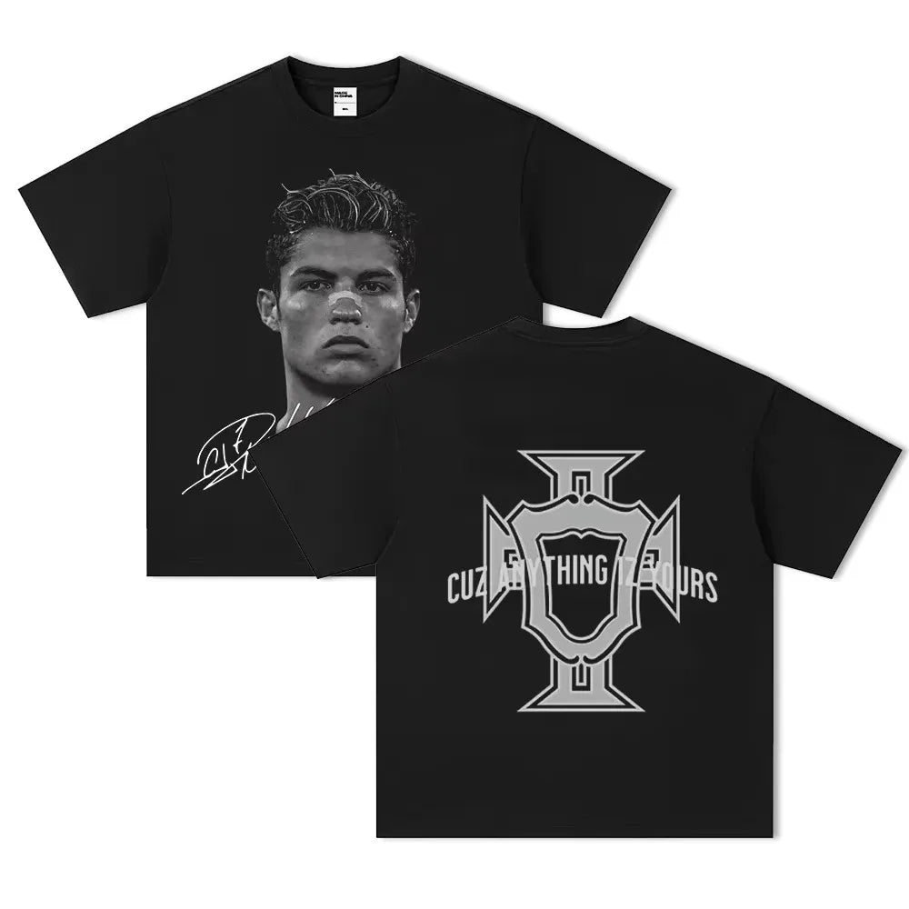 Neymar Graphic Streetwear T-Shirt – 100% Cotton Oversized Tee