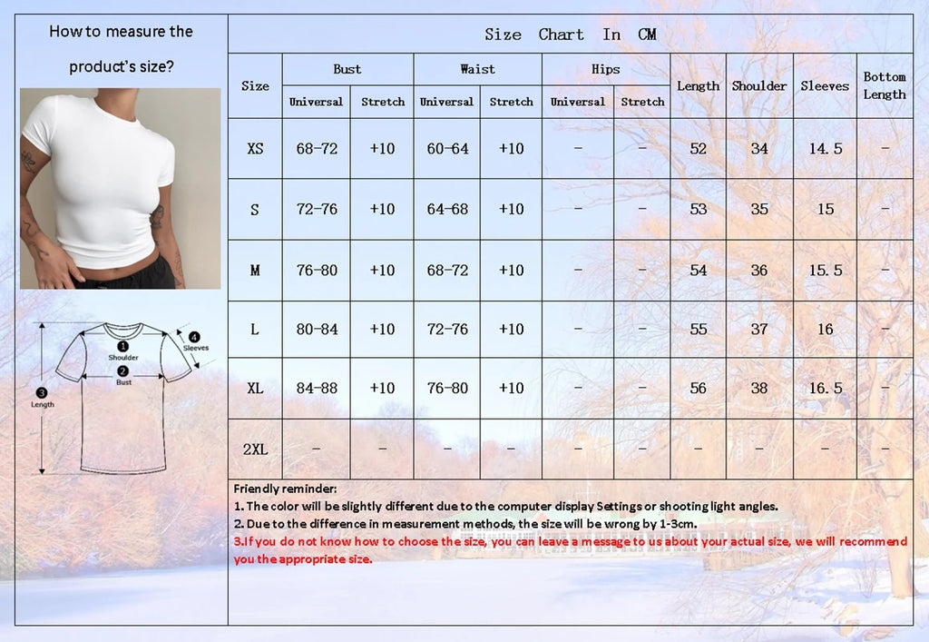 YEAE Women's Y2K Slim Fit Knitted Tee – Sporty O-Neck Short Sleeve Top