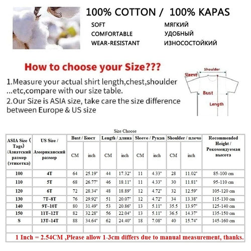 Classic Short-Sleeve Cotton Tee – Ultra-Soft Daily Wear for Kids & Teens