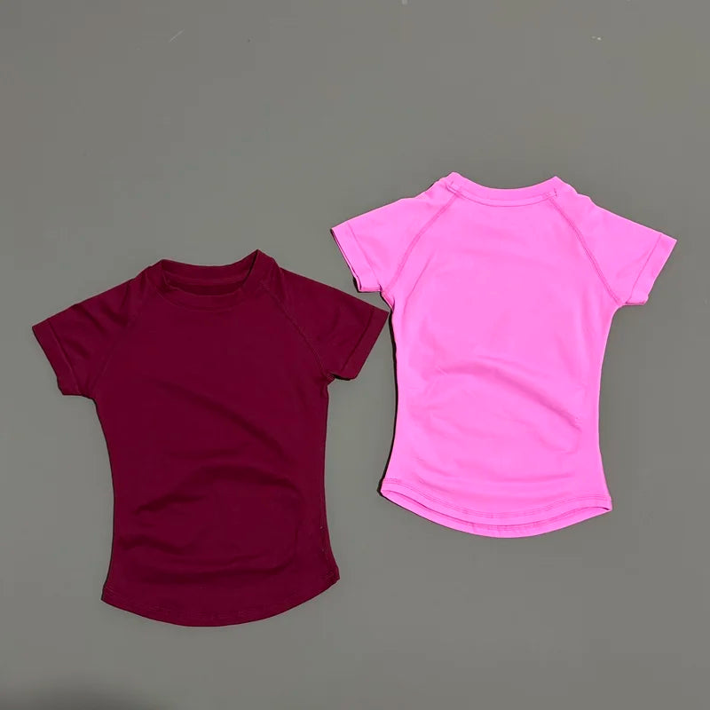 Sport Short Sleeve Top Women Seamless Yoga Leotard Clothing Running Sports T Shirt Gym Yoga Slim Fitness Active Top Tee